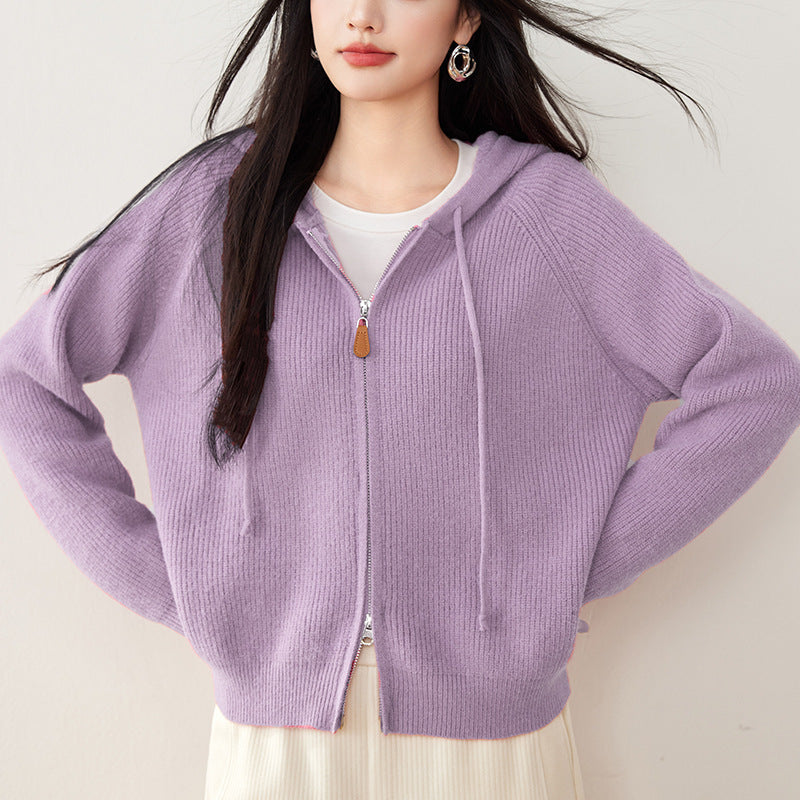 Geneva Zip-Up Sweater