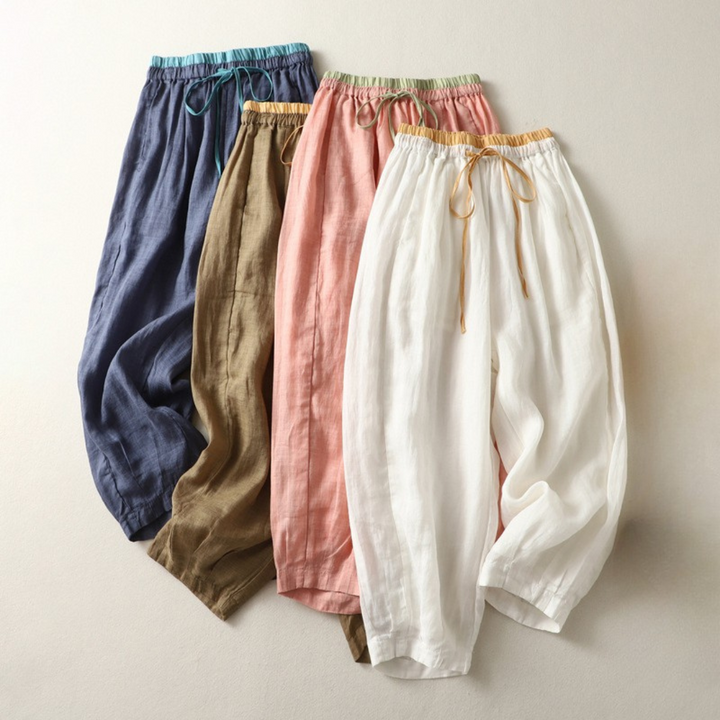 Capria Linen Pants