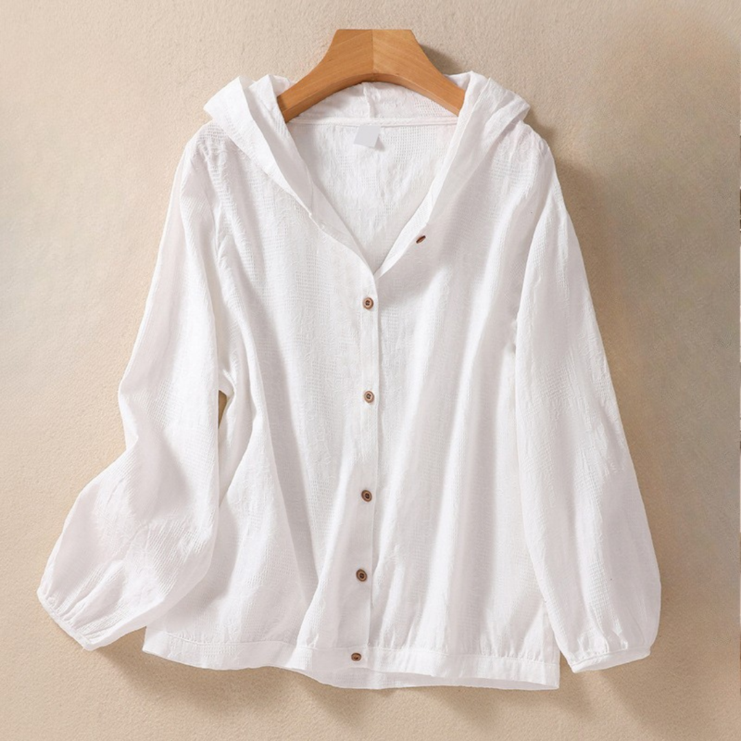 Daniela Linen Hoodie