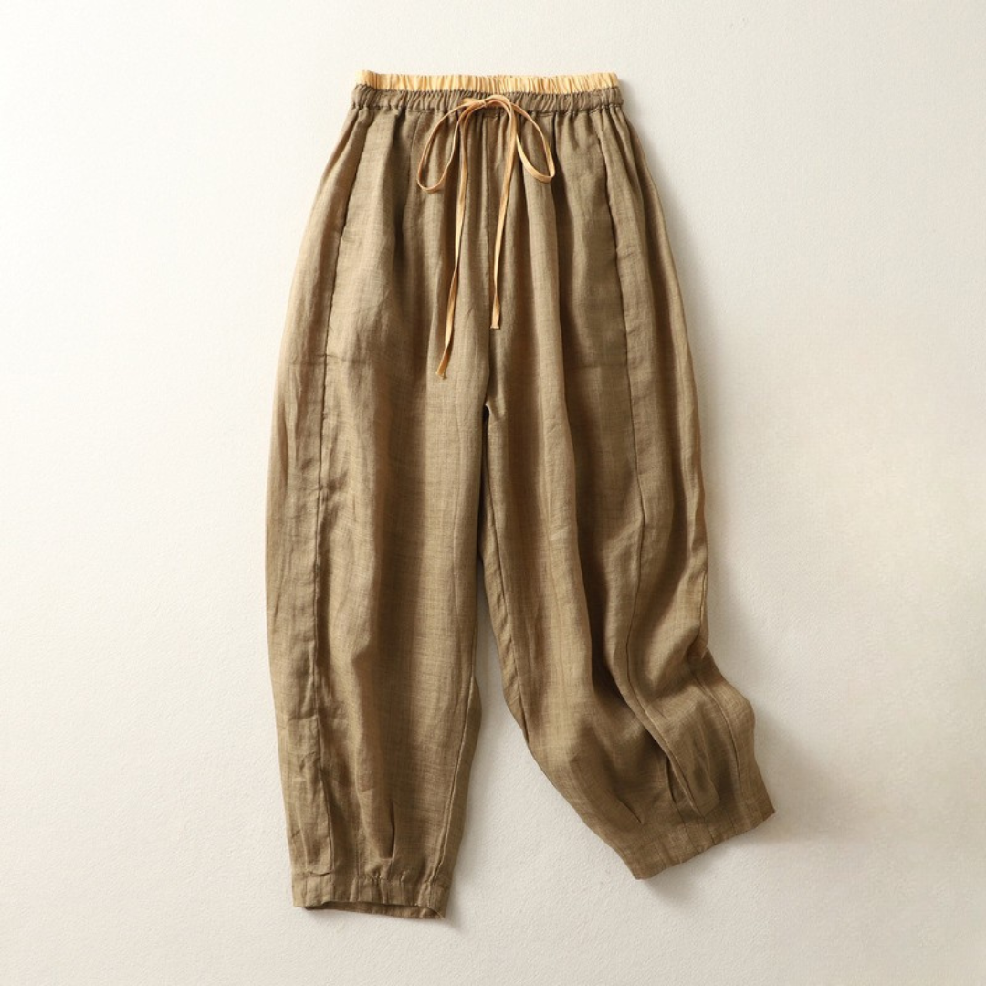 Capria Linen Pants