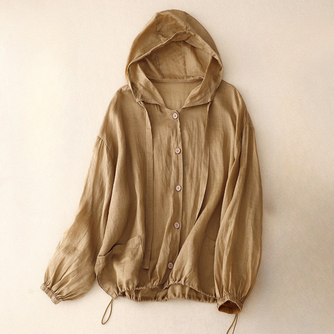 Medina Linen Hoodie