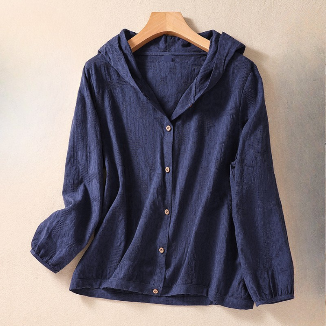 Daniela Linen Hoodie