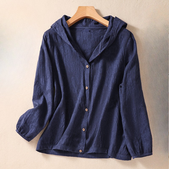 Daniela Linen Hoodie