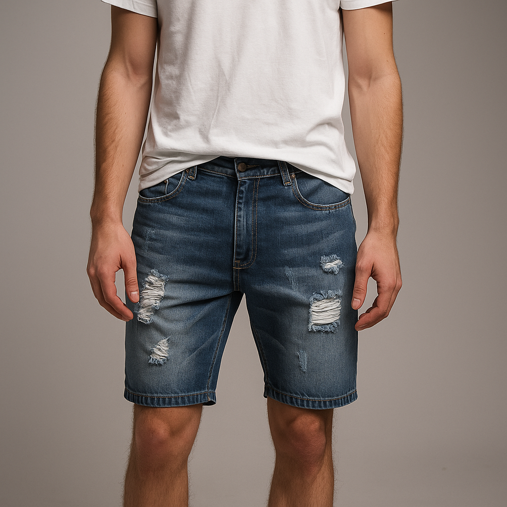 Aaron Denim Shorts