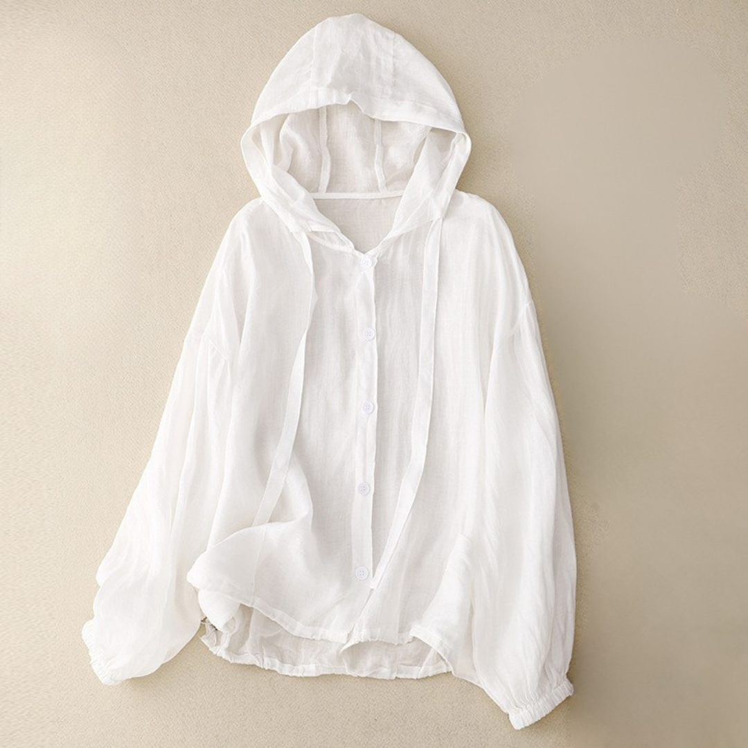 Medina Linen Hoodie