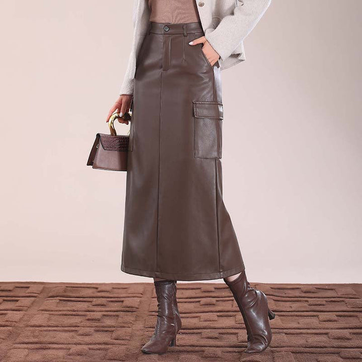 Sweeney Leather Skirt