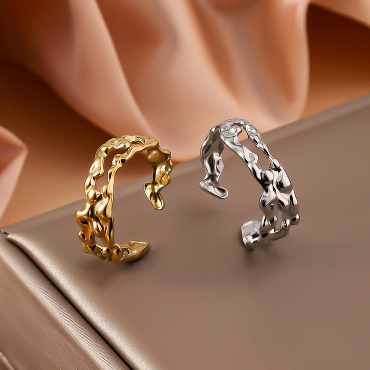 Alexandria Molten Ring