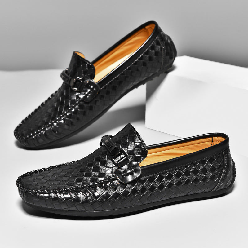 Giovanni Leather Loafers