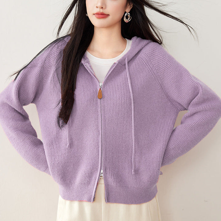 Geneva Zip-Up Sweater