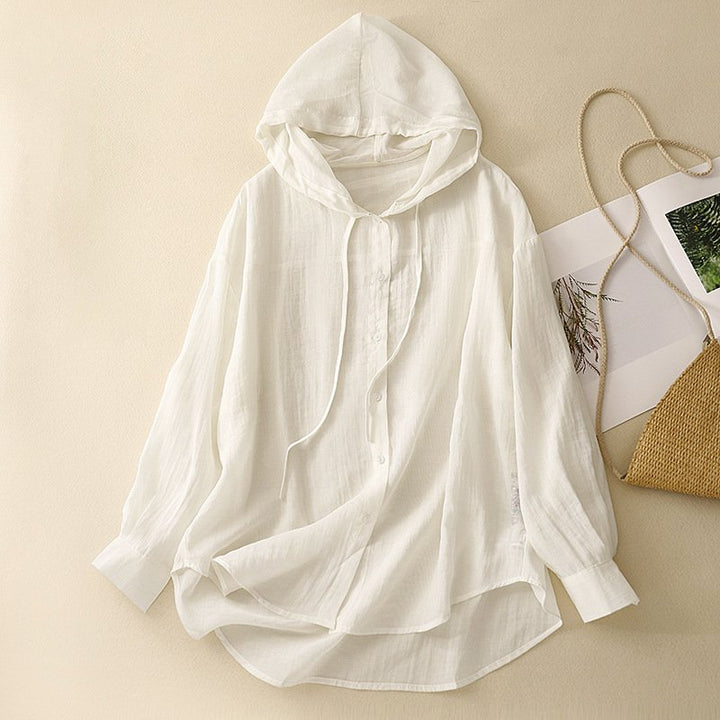Erica Linen Hoodie