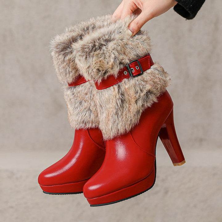 Estelle Fur Boots