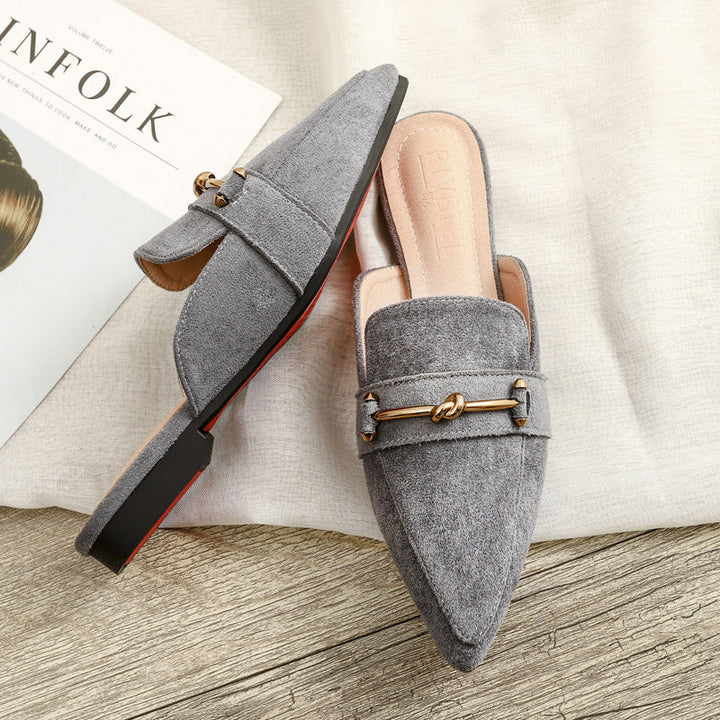 Cecilia Suede Flats