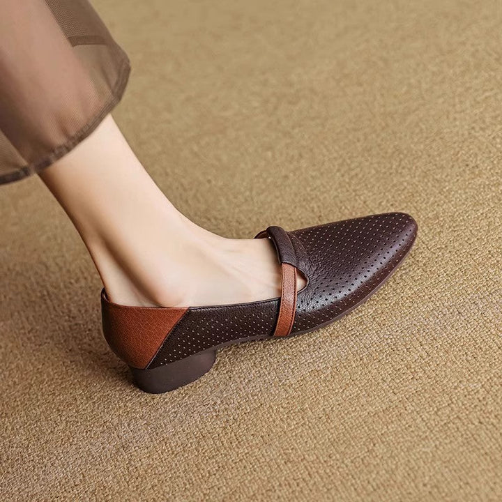 Juliet Leather Flats