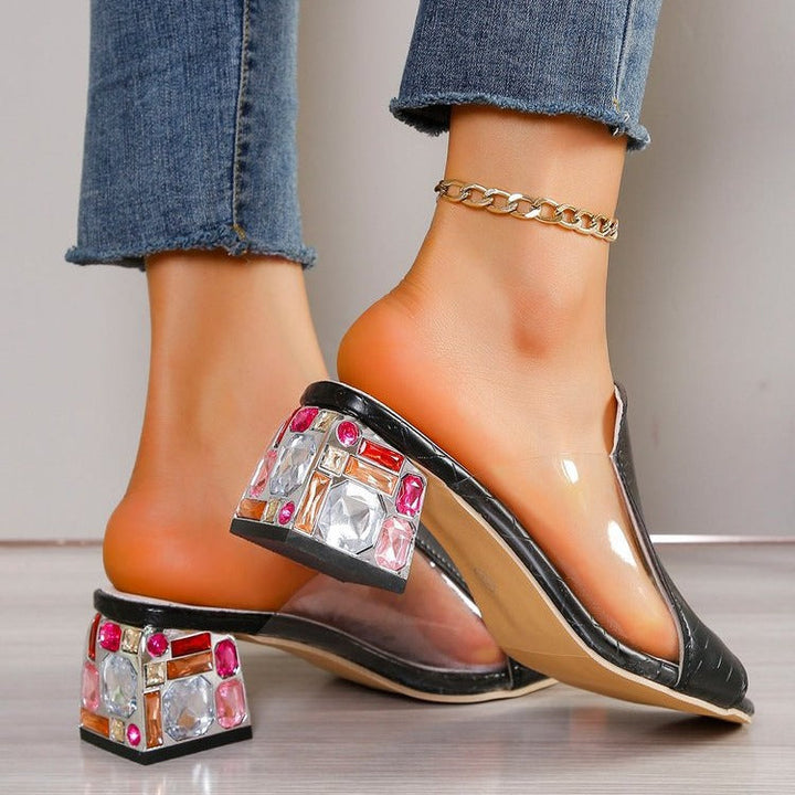 Monica Gemstone Heels