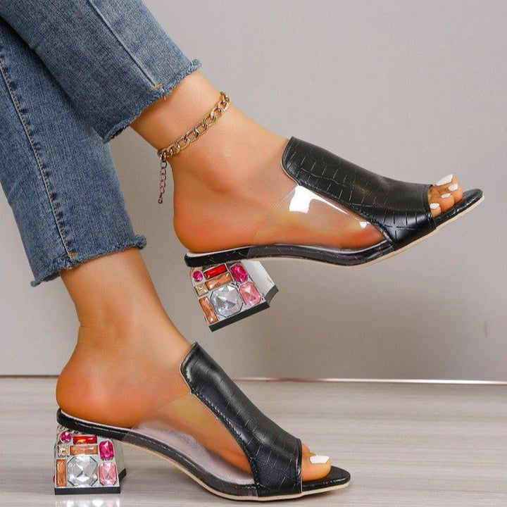 Monica Gemstone Heels