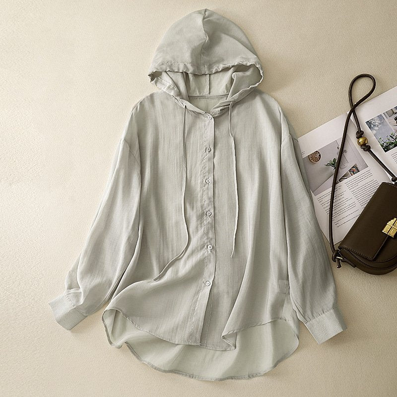 Erica Linen Hoodie
