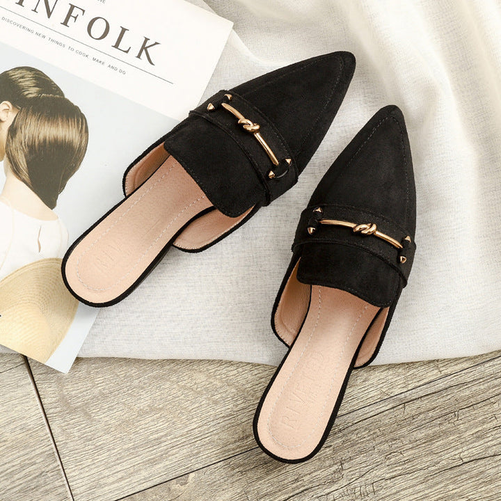 Cecilia Suede Flats