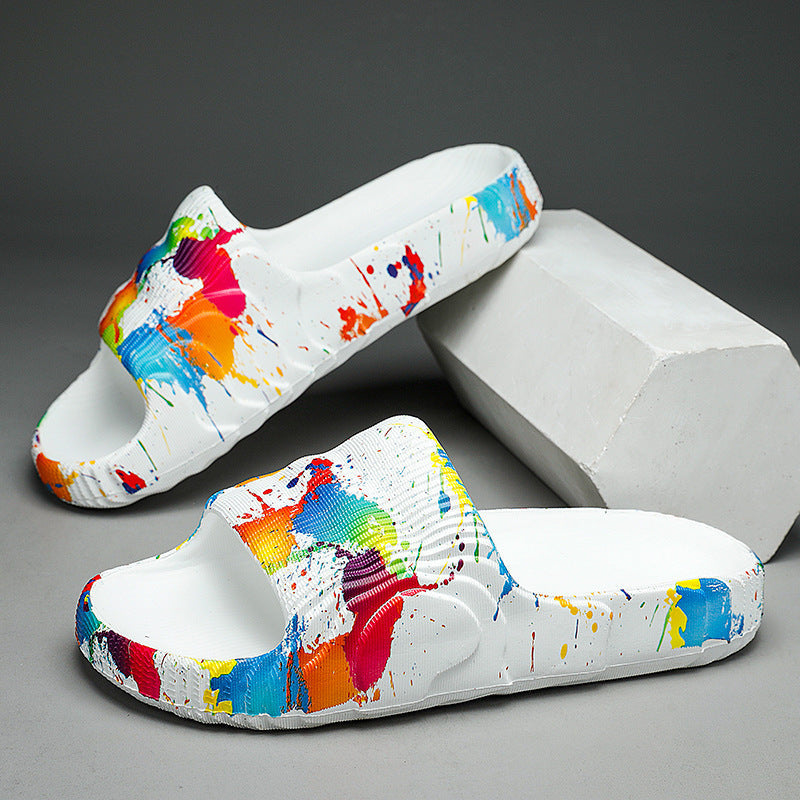 Diego Abstract Sandals