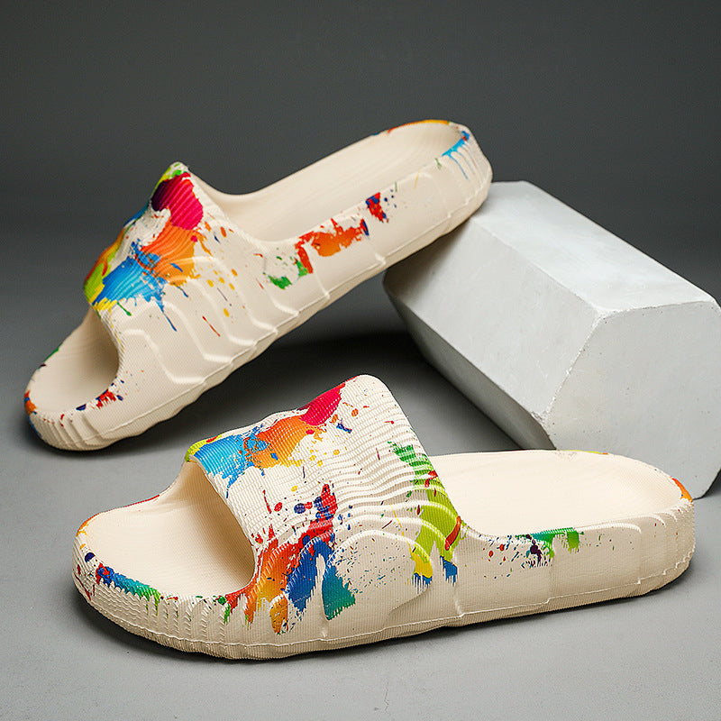 Diego Abstract Sandals