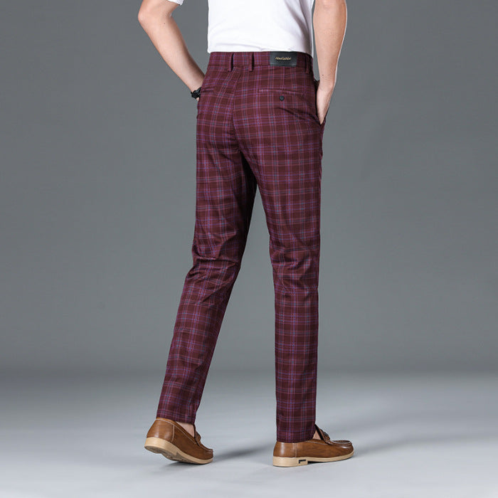 Pearson Plaid Trousers