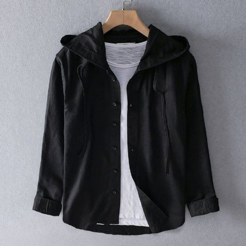 Spokane Linen Hoodie