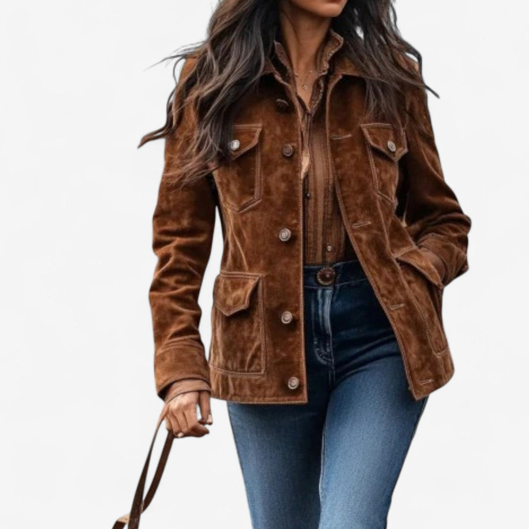 Kyla | Refined Button Front Jacket