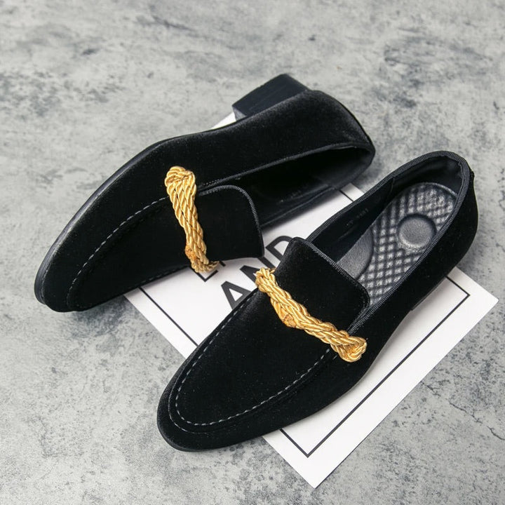 Emeran Velvet Loafers