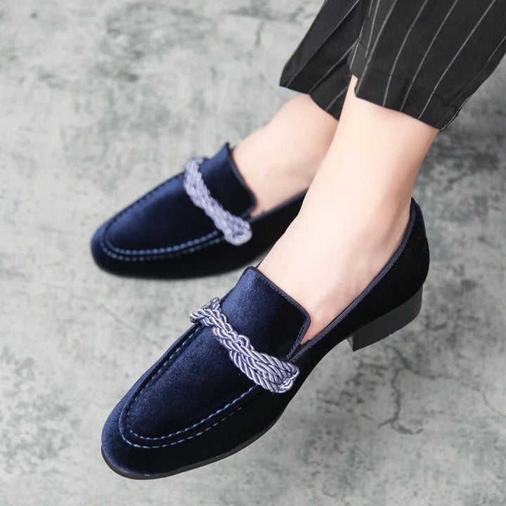 Emeran Velvet Loafers