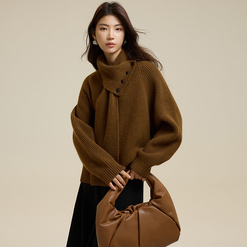 Valerie Turtleneck Cardigan