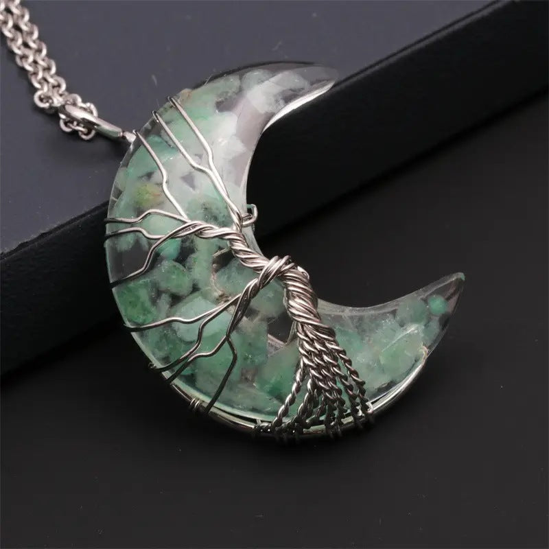 Luna Gemstone Necklace
