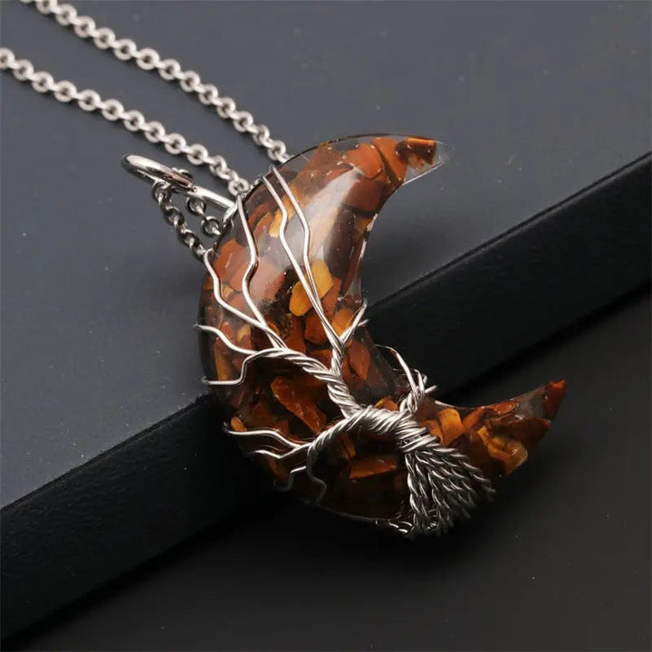 Luna Gemstone Necklace