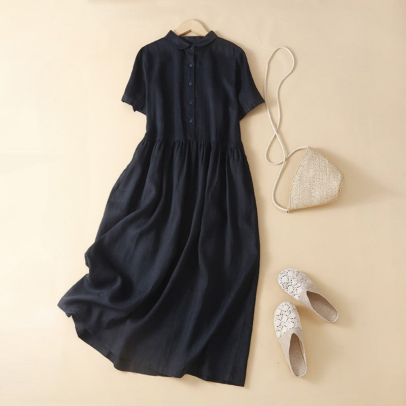 Isa Linen Dress
