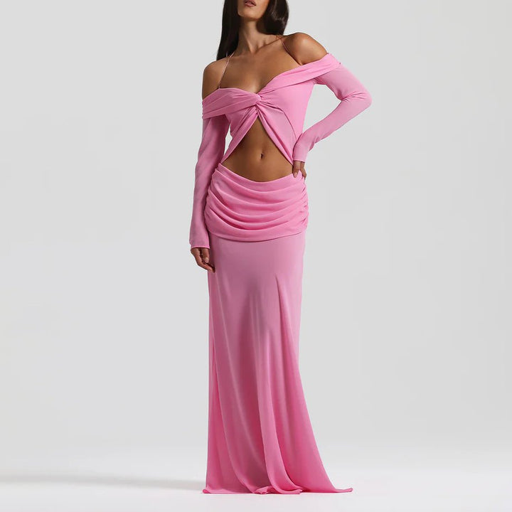 Athena Off-Shoulder Dress