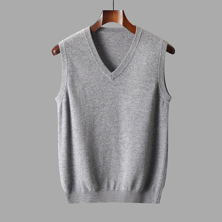 Asher Cashmere Vest