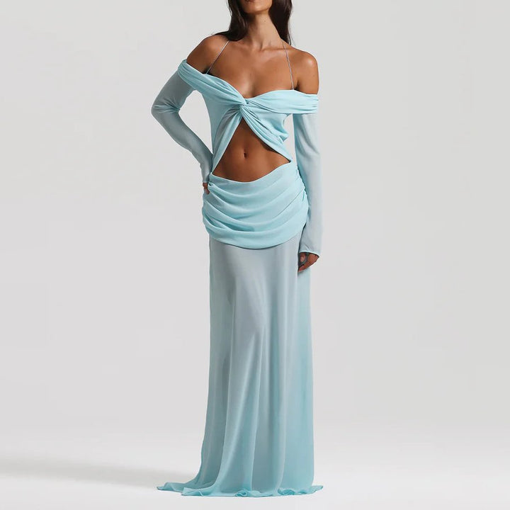 Athena Off-Shoulder Dress