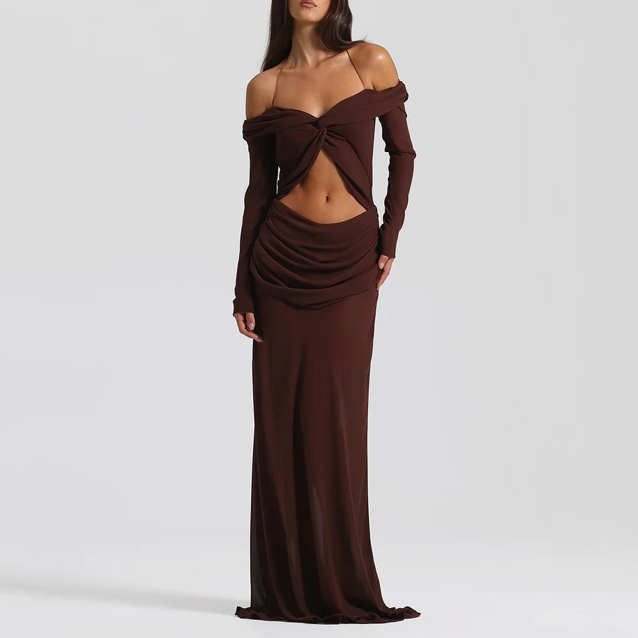 Athena Off-Shoulder Dress