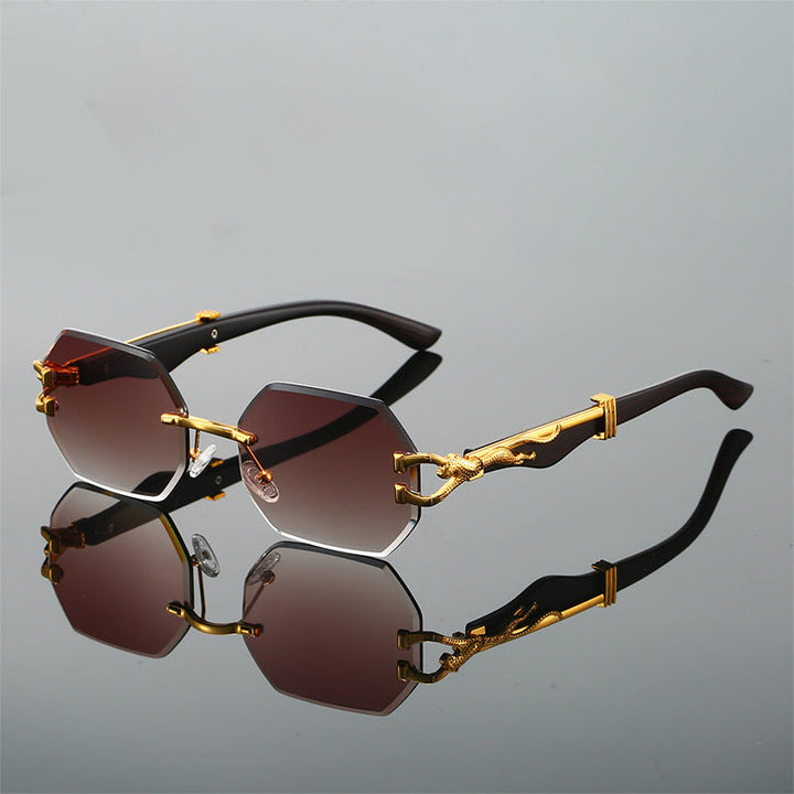 Collins Leopard Sunglasses