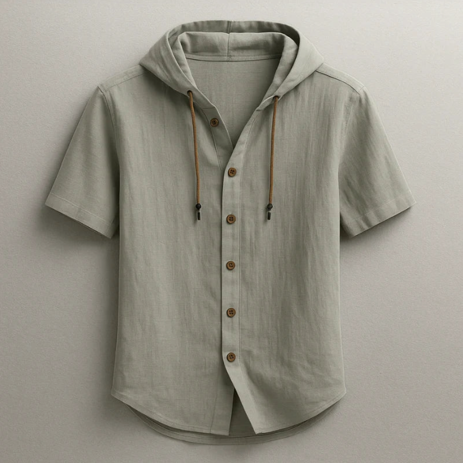Evans Linen Hoodie