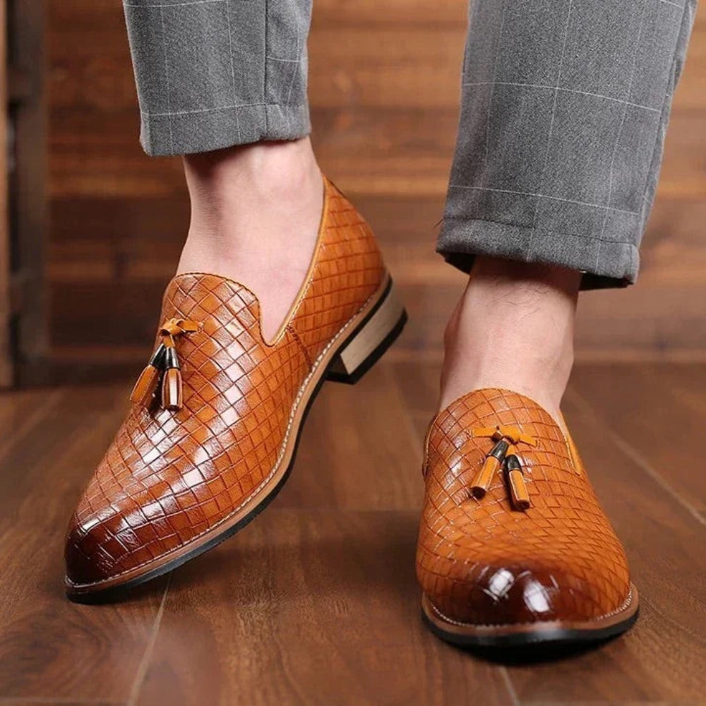 Selvano Tassel Loafers