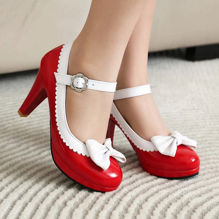 Topala Ankle Strap Heels
