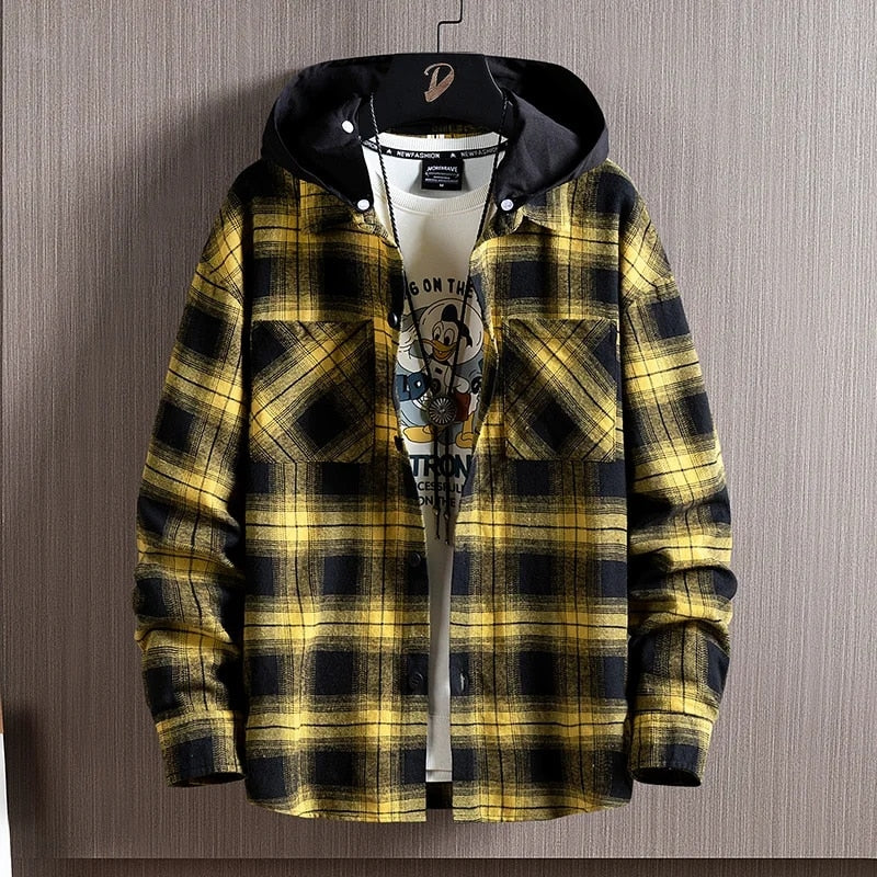 Astral Flannel Hoodie